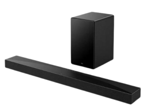 TCL Q65H 5.1 Sound Bar with Wireless Subwoofer for Smart TV Dolby Atmos DTS X Auto Room Calibration 580W Power Bluetooth Home Theater Speaker with Bass App Control & Remote Control
