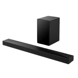 TCL Q65H 5.1 Sound Bar with Wireless Subwoofer for Smart TV Dolby Atmos DTS X Auto Room Calibration 580W Power Bluetooth Home Theater Speaker with Bass App Control & Remote Control