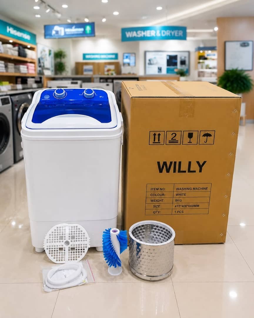 Willy 8kg Mini Portable Washing Machine