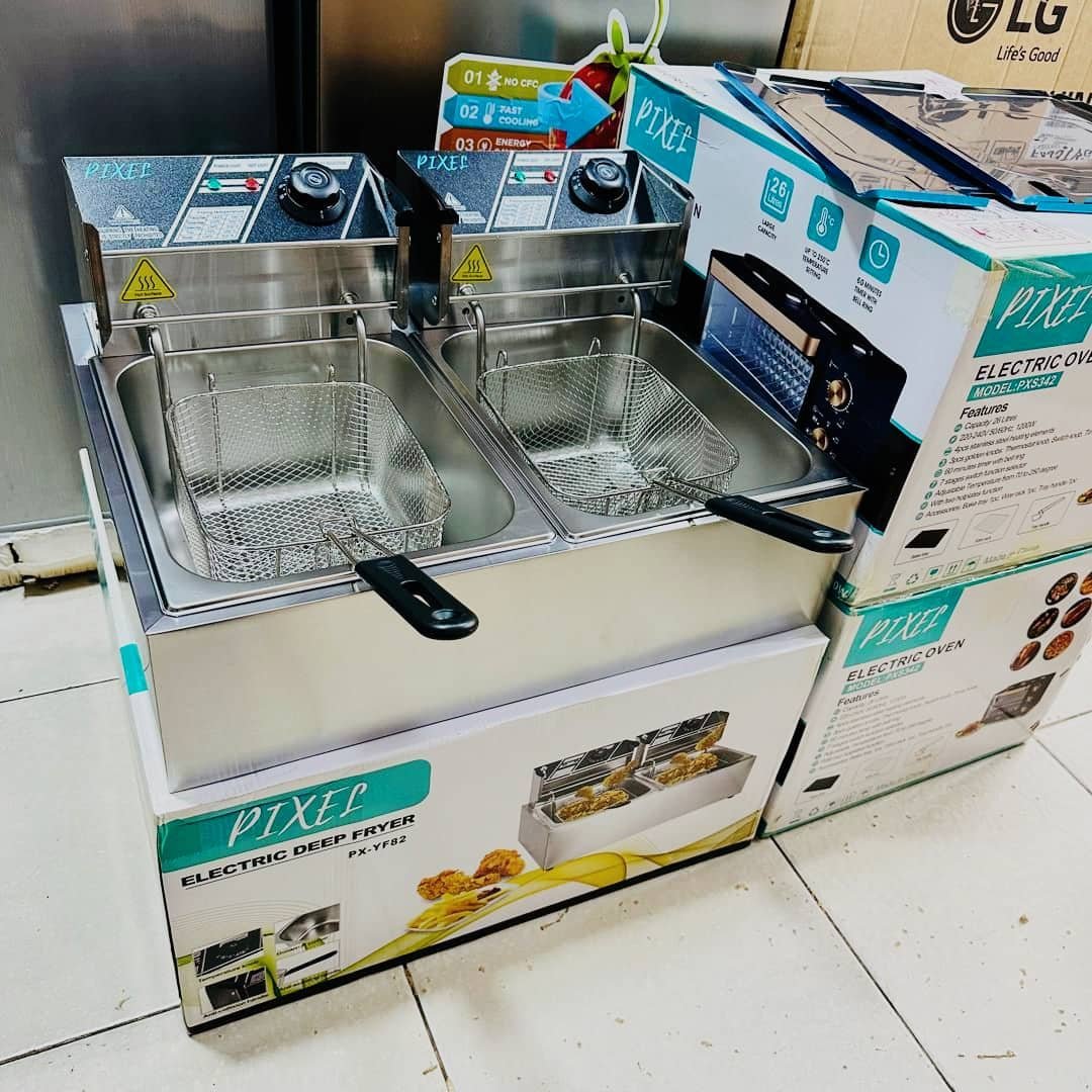 Pixel 12L Double Deep Fryer