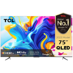 Upgrade your home entertainment with the TCL 75C655 and enjoy brilliant 4K picture quality, smart features, and immersive sound designed for the modern home.