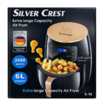 Silvercrest 6L Digital Air Fryer 2400W LCD Touch Control | Majendo Uganda