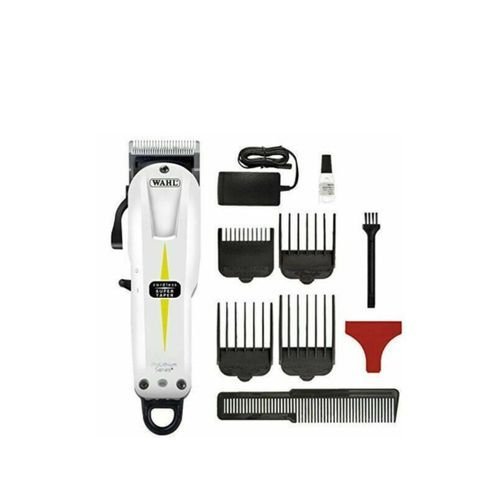 Genuine Wáhl Rechargeable Cordless Super Taper Clipper-White - Image 4