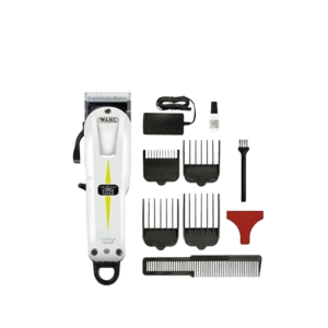 Genuine Wáhl Rechargeable Cordless Super Taper Clipper-White