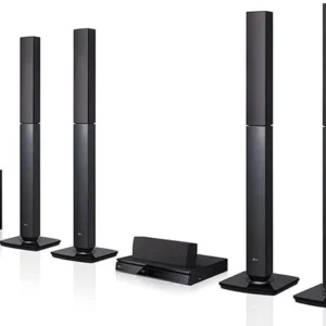 Specifications Feature Details Audio Output 1000W RMS Channel 5.1CH Bluetooth Yes HDMI Output Yes USB Playback Yes FM Radio Yes DVD Playback Supported Karaoke Supported Speaker Type Tallboy Speakers