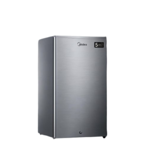 Midea 120L Gross( 93LNet ) Stainless Steel Color Single Door Refrigerator