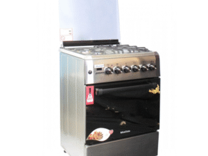 3 Gas Burners + 1 Electric Plate: Flexible cooking options allow you to save gas or cook during power outages. Electric Oven & Grill: Enjoy uniform heating for superior baking results compared to standard gas ovens. Rotisserie Turnspit: The motorized spit roasts meat evenly in its own juices. Digital Timer: Set precise cooking times and never burn a meal again. Auto Ignition: Push-button ignition for safe and quick startup. Jet Nozzles: Optimized for safe and efficient LPG gas flow. Oven Lamp: Easily check on your food without opening the door and losing heat. Stainless Steel Finish: A sleek Inox exterior that resists rust and wipes clean easily.