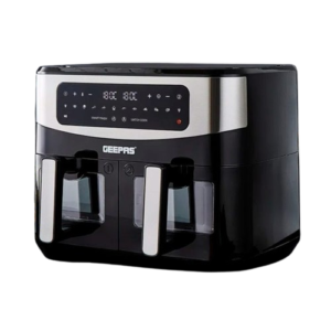 Geepas 9L Dual Basket Digital Convection Air Fryer | GAF37525