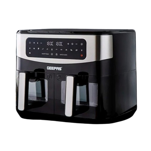 Geepas 9L Dual Basket Digital Convection Air Fryer | GAF37525
