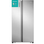 Hisense 560L Side-by-Side NoFrost Refrigerator – Silver