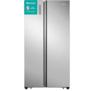 Hisense 560L Side-by-Side NoFrost Refrigerator – Silver