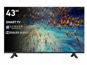 Technical Specifications Feature Specification Model 43V35KW Screen Size 43 Inches Resolution Full HD (1920 x 1080) Smart Platform Vidaa TV Picture Engine REGZA Engine High Grade Audio DTS Virtual:X / Dolby Audio Connectivity 2x HDMI, 2x USB, Wi-Fi, LAN, Bluetooth (Audio) Warranty 3 Years (Official)