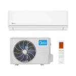 Key Features Capacity 9,000 BTUh Midea AC MSAF-09CRN1 Inverter system Low-cost air conditioning specifically for tropical and coastal areas because of its fast, safe and durable cooling. Super Cool 17 ° C fast cooling with 1 button only, so no need to waiting too long. Prime Guard The anti-rust coating, Gold Fin, on the evaporator and condenser is the best protection for a long last using. LED Display Displays a temperature indicator on the indoor of air conditioner for an easy temperature adjustment in your room. Power Supply (W) White Color