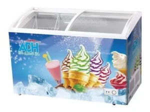 ADH 500L Showcase Ice Cream Display Freezer (Model SD500) – BlueDrive more sales with the ADH 500L Showcase Display Freezer. Designed with advanced cooling technology and a high-visibility curved glass top, this freezer is the perfect solution for supermarkets, convenience stores, and ice cream parlors in Uganda looking for reliable, energy-efficient freezing.🍦 Why the ADH SD500 is a Business Game-Changer:High-Visibility Display: The bright internal design and transparent glass top allow customers to see your ice cream and frozen treats instantly, driving impulse purchases while keeping the cold air locked inside.Rapid Freezing Power: Equipped with a high-efficiency compressor and German-engineered cooling technology, this freezer ensures your products stay rock-solid even during the hottest Ugandan afternoons.Energy-Saving Intelligence: The inner lining is designed to reflect cold air back onto the product, reducing the workload on the compressor and significantly lowering your monthly electricity bills.Spacious 390L–500L Capacity: Offers a generous volume (SD500 series) that fits multiple crates of ice cream, frozen yogurt, or beverages, making it an ideal choice for busy retail environments.Easy Maintenance: Features a smooth, easy-to-clean interior and a manual defrost drain, ensuring your display always looks professional and hygienic for your customers.📋 Technical Specifications:FeatureDetailsBrandADHModelSD500 (Showcase Series)Gross Capacity500 Liters (Net 390L)Design TypeSliding Glass Top / Curved DisplayCompressorHigh-Efficiency / Low NoiseDimensions (cm)Approx. 99 x 59 x 55 cmColorEye-Catching Store BlueSpecial FunctionFast Freezing & Energy Saving✅ Shop with Confidence on Majendo.comWe provide 100% genuine ADH appliances with professional delivery across Uganda.📞 Call to Order: 0772352675💬 WhatsApp Us: Click to Chat 0772352675📍 Delivery: Fast delivery in Kampala, Wakiso, and Mukono.