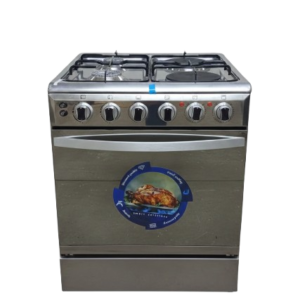 Super Chef 60x60cm Hybrid Cooker (CD6622 INOX) – Dual Oven Excellence