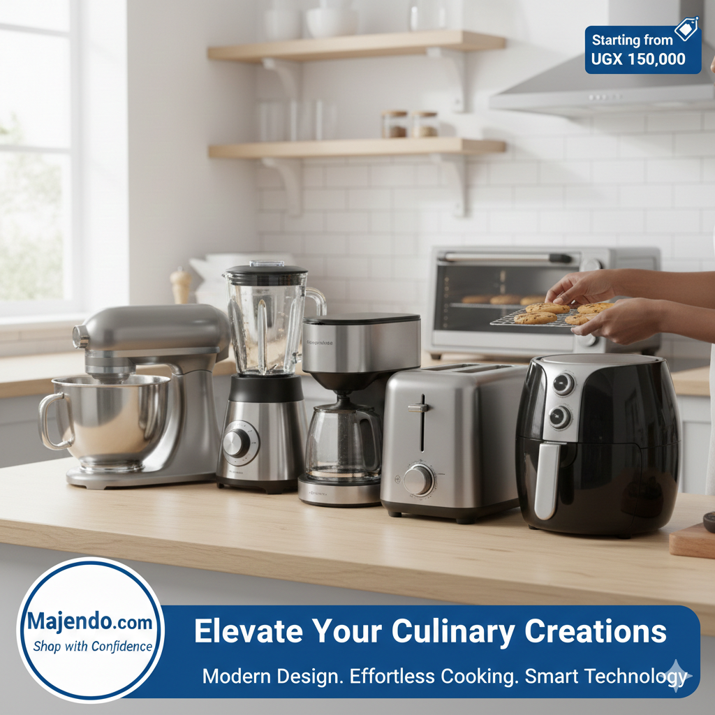 Category,Recommended SEO Title Kitchen,"Buy Best Kitchen Appliances in Uganda: Cookers, Fridges & Blenders" TVs & Audio,"Shop Smart TVs, Soundbars & Woofers Online" Smartphones,Latest Smartphones & Accessories at Best Prices Washing Machines,Automatic Washing Machines for Sale in Uganda