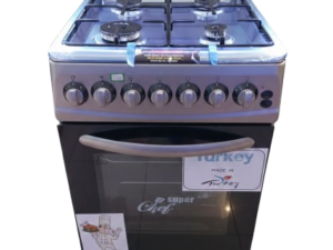 Why Shop at Majendo.com? 5-Year Warranty: We offer a long-term guarantee to ensure your investment is protected. Shop with Confidence: Majendo UG is your number one destination for genuine home appliances with reliable after-sales support. Fast & Secure Delivery: Get your appliances delivered safely to your home or office. Specifications at a Glance Upgrade your kitchen with reliability! Visit Majendo.com to order the Super Chef 50x60cm Gas Cooker today.