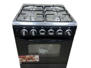 Specifications at a Glance Feature Details Dimensions 60cm x 60cm Burners 4 Gas Burners (Low Consumption) Oven Configuration Gas Oven & Electric Grill (Dual) Finish Anti-Rust Stainless Steel Specialty Rotisserie Function & Self-Ignition Warranty 5 Years Ready to upgrade? Visit Majendo.com now to secure your Style Cooker and start cooking with confidence!