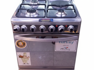 Technical Specifications Feature Details Model CE6631 INOX Brand Super Chef Hob Configuration 3 Gas Burners + 1 Electric Plate Oven & Grill Full Electric System Body Material Premium Stainless Steel (Inox) Controls Timer, Temperature Knob, Self-Ignition Warranty 5 Years Complete Your Kitchen Browse more Super Chef Stainless Steel Cookers. View our selection of High-Suction Kitchen Hoods. Find the best deals on Kitchen Utensils & Sets. Upgrade to the power of Inox. [Order the Super Chef CE6631 INOX on Majendo.com Now!]