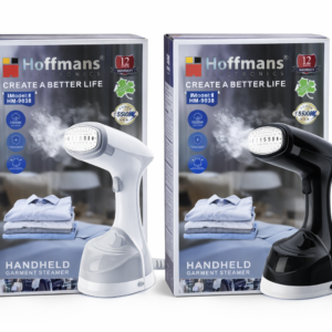 Hoffmans HM-9038 Handheld Garment Steamer (1500W) – Fast & Easy Wrinkle Removal | Majendo.com