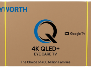 Skyworth 75" 4K QLED+ Eye Care Google TV