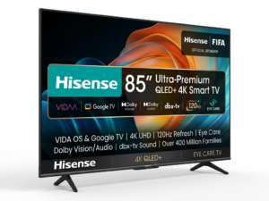 Hisense 85" Ultra-Premium QLED+ 4K Smart TV