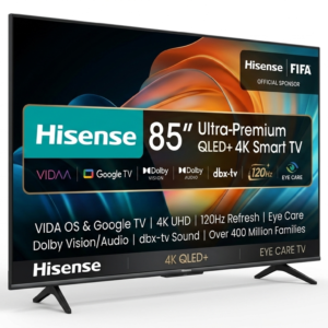 Hisense 85" Ultra-Premium QLED+ 4K Smart TV