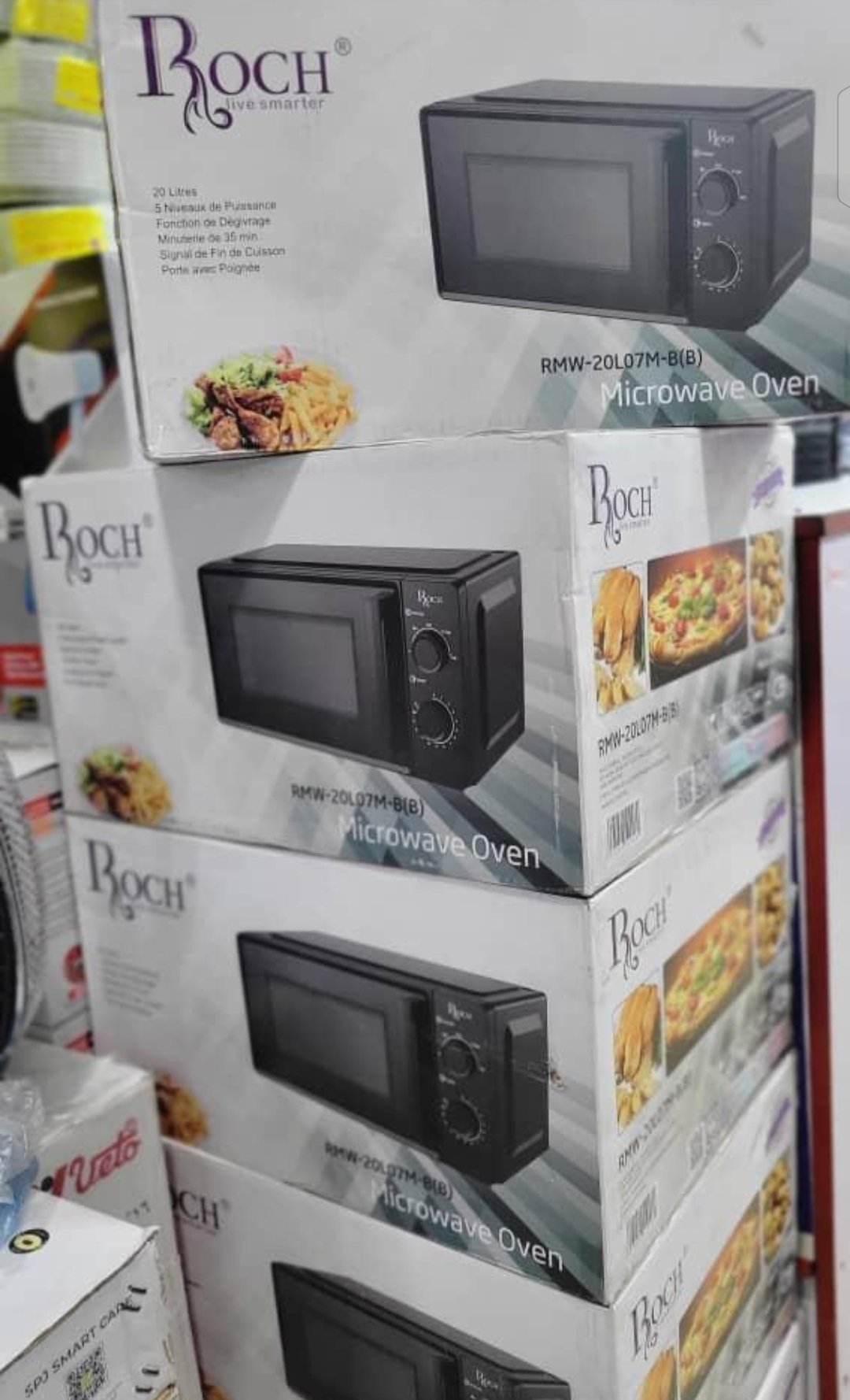 Roch 20L Microwave Oven – Compact, Powerful & Reliable - Image 2