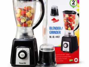 Saachi Blender & Grinder NL-BL-4407 – 2-in-1 Powerful Kitchen Appliance