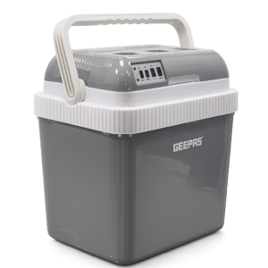 Geepas Portable Electric Cooler Box – Mini Fridge for Car & Home | Energy Efficient Cooler
