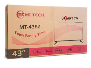 MI-TECH 43” Smart TV (MT-43FZ) – Android, Full HD, WiFi
