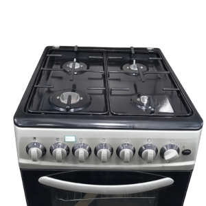 Super Chef Cooker 50x60cm Black – 4 Gas Burners + Electric Oven | Energy Saving & Durable