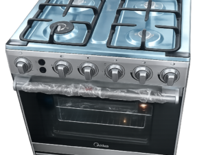 Midea 4 Burner Gas Cooker with Oven – Powerful, Stylish & Reliable | Buy in Uganda