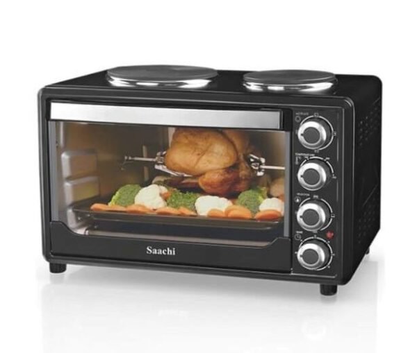 Saachi Electric Oven 30L With 2 Hot Plates Price in Kampala Uganda