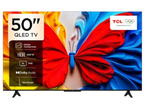 Enjoy big-screen entertainment with the TCL 50S5K 50” QLED Google TV featuring HDR10, Google Cast, and Dolby Audio. Perfect for modern homes in Uganda.