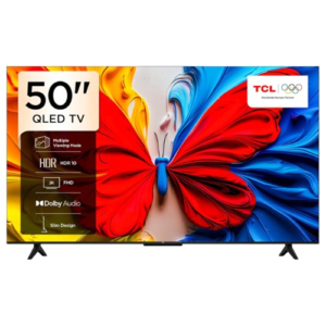 Enjoy big-screen entertainment with the TCL 50S5K 50” QLED Google TV featuring HDR10, Google Cast, and Dolby Audio. Perfect for modern homes in Uganda.