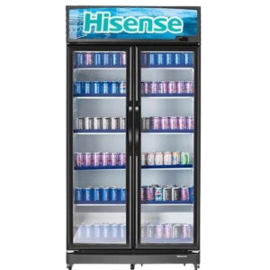 Hisense 810 Liters Side By Side Refrigerator Showcase Display Fridge – FL81WC