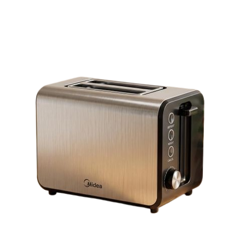 Midea 2 Slice Stainless Steel Toaster