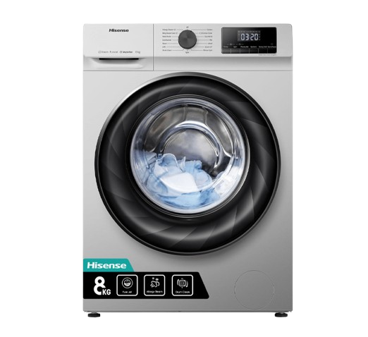 Hisense 8Kg Front Loader Washing Machine with Inverter