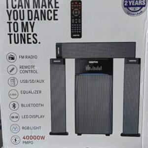 Geepas GMS8522N 3.1 Speaker System Price in Uganda | Majendo