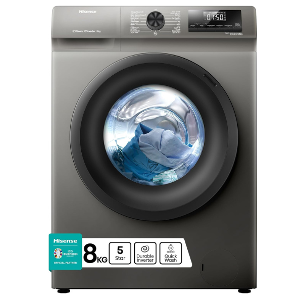 Hisense 8Kg Front Loader Washing Machine with Inverter - Image 3